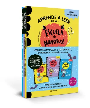 APRENDER A LEER EN LA ESCUELA DE MONSTRUOS - PACK (4, 5 Y 6)