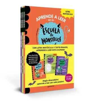 APRENDER A LEER EN LA ESCUELA DE MONSTRUOS - PACK (7, 8 Y 9)