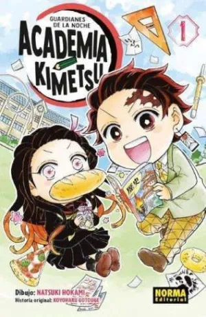 GUARDIANES DE LA NOCHE. ACADEMIA KIMETSU 01